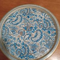 Vassoio in latta, vintage