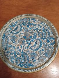 Vassoio in latta, vintage