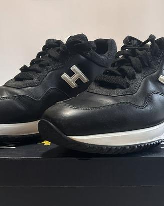 Sneakers Hogan Interactive Donna Nere Glitter