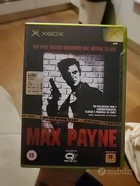 max payne pal ita xbox classic sigillato raro