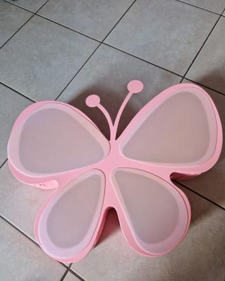 🦋 Lampadario LED di Design a Forma di Farfalla