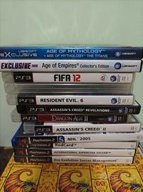 Lotto Giochi Ps2 e Ps3
