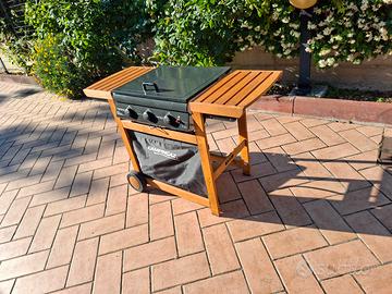 Barbeque multifuoco con bombola