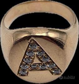 ANELLO ORO DIAMANTI