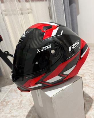 Casco XLite M/Giacca Dainese pelle  tg50