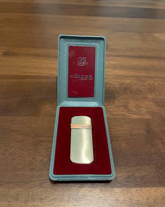 Stupendo accendino Andrè Denis placcato in oro