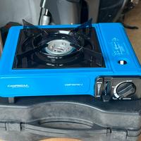Barbecue Decathlon con custodia e bombola