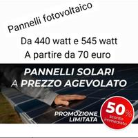 pannelli fotovoltaici