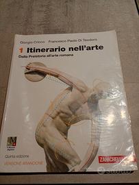 Libro scolastico Itinerario dell'arte