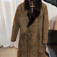 Cappotto in Montone Vintage  vera pelliccia