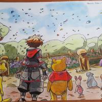 Disegno kingdom hearts 3