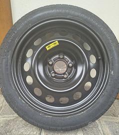 Ruotino di scorta T125/80 R17 5x108- Ford Mondeo
