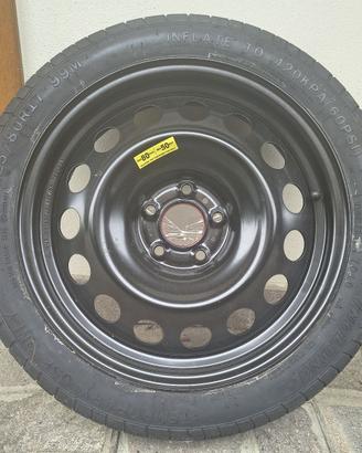 Ruotino di scorta T125/80 R17 5x108- Ford Mondeo