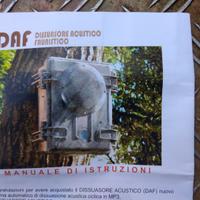 DIFFUSORE DISSUASORE ACUSTICO FAUNISTICO ALARMGUAR