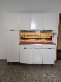 Credenza Cucina Vintage Anni '50/'60 in Formica
