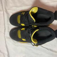 Nike Air Jordan 4 Thunder giallo/nero