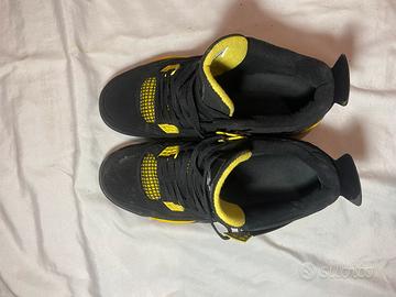 Nike Air Jordan 4 Thunder giallo/nero