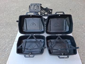 Telaietti Bauletti Bauli laterali Honda Dominator 