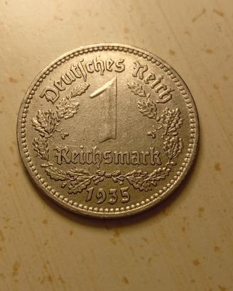 Terzo Reich 1 reichsmark, 1935