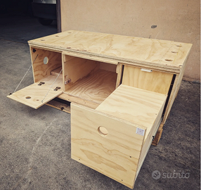 Kit camperizzazione Fiat Qubo