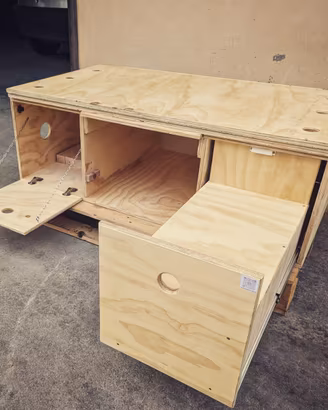 Kit camperizzazione Fiat Qubo