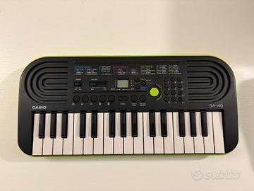 Minitastiera CASIO SA-46 con custodia