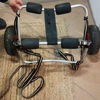 Carrellino per kayak