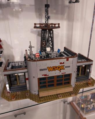 Sticker WSQK Radio 50.000 Watts Lego