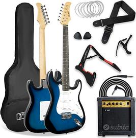 Chitarra Elettrica 4/4 KIT COMPLETO ( VEDI FOTO)