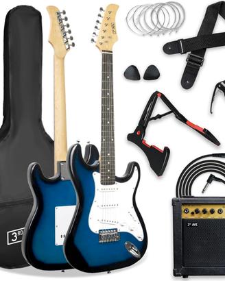 Chitarra Elettrica 4/4 KIT COMPLETO ( VEDI FOTO)