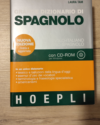 Grande Dizionario di Spagnolo Laura Tam - Hoepli