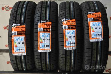4 Pneumatici 185/65 R14 Tracmax X Privilo Tx2