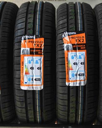 4 Pneumatici 185/65 R14 Tracmax X Privilo Tx2