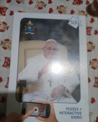puzzle interattivo di Papa Francesco 