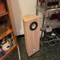 Diffusori Monovia full range reflex speaker box