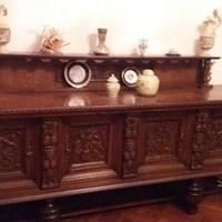 Sala legno massiccio rinascim spagnolo