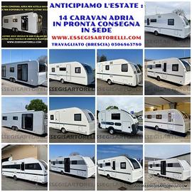 14 caravan adria in pronta consegna in sede