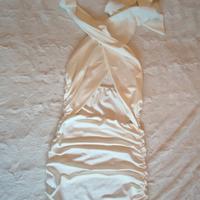 abito elegante bianco 