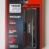 RAM DDR3 Patriot Viper 16Gb 1600Mhz