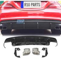 DIFFUSORE MERCEDES CLA W117 13-15 LOOK A45 NERO LU