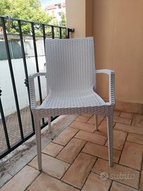 Sedia in plastica 