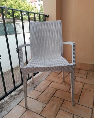Sedia in plastica 