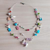 Collana tre fili conchiglie