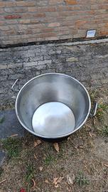 Paiolo in acciaio inox