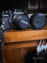 Macchina reflex  Praktica B100 elettronica