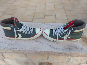 Scarpe Converse alte in pelle 41