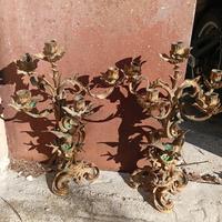 Candelabro vintage antichi