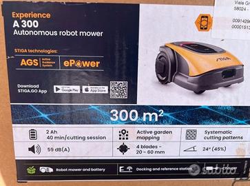 robot tagliaerba STIGA A300. nuovo!