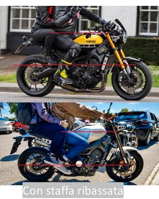 staffe abbassamento pedane passeggero  xsr 900