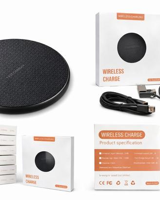 Caricatore Wireless Qi 15W Fast Charger 